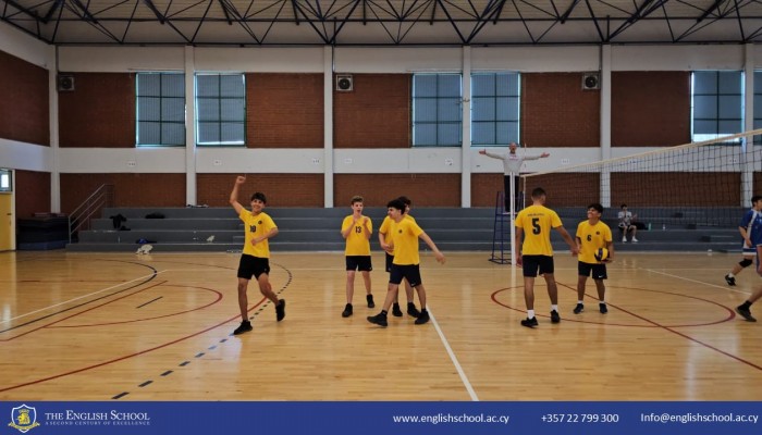 Our Juniors Boys Volleyball Team Secures 2nd Place in Nicosia Schools Volleyball Final Four